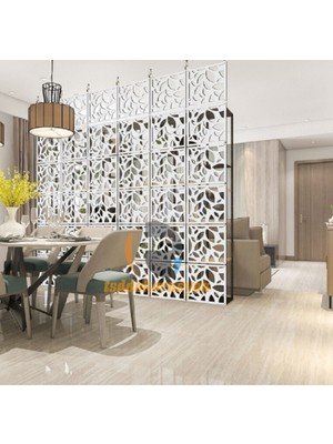 Tsd Dekorasyon Ahşap Oda Bölücü/seperatör/ Duvar Panelleri 40X40 cm