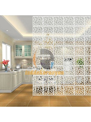 Tsd Dekorasyon Ahşap Oda Bölücü/seperatör/ Duvar Panelleri 40X40 cm