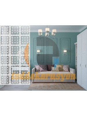 Tsd Dekorasyon Ahşap Oda Bölücü/seperatör/ Duvar Panelleri 40X40 cm