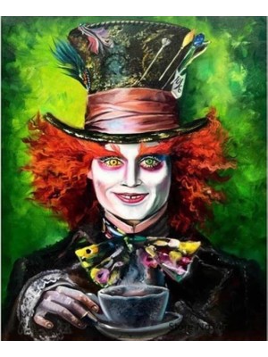 Kanvas Harikalar Diyarı Sayılarla Boyama Seti Rulo