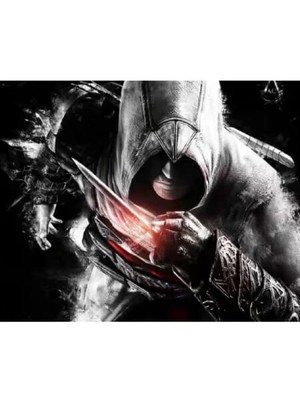 Kanvas Assassin's Creed Sayılarla Boyama Seti Rulo
