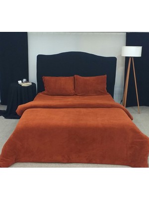 Nirvana Home Welsoft Nevresim Takımı - Çift Kişilik Kiremit Rengi