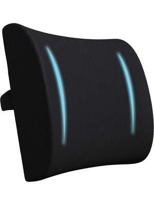 Autofresh Ortopedik Araç Oto Bel Destek Minder Yastığı Sırt Minderi Ofis Sandalye Desteği