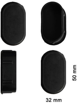Nil Avm Oval Profil Iç Tapa 32X50 mm 4 Adet