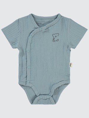 Civil Baby Bebek Çıtçıtlı Badi 1-18 Ay Mavi