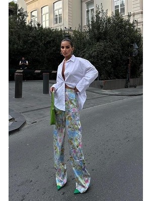 Amara Boutique Mirian Sırt Dekolteli Gömlek 3228-08