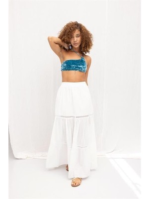 Amara Boutique Annie Brode Şerit Detaylı Etek 4036