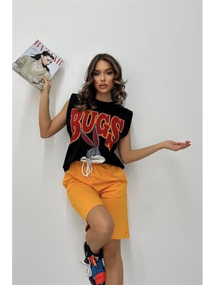 Amara Boutique Beata Baskılı Şort Takım 9309-10