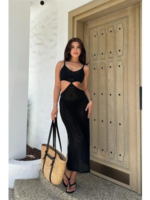 Amara Boutique Kerry Sırt Dekolteli Cut Out Elbise 2776