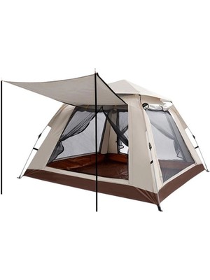 Tam Otomatik 6 Kişilik 240 x 240 x 160 cm 210D Oxford Kumaş Çadır