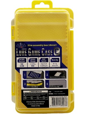 Albastar Elite Lure Game Case C Balıkçı Kutusu
