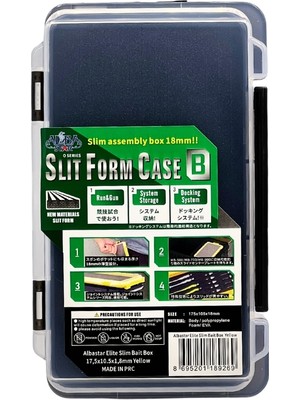 Albastar Elite Slit Form Case B Balıkçı Kutusu