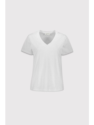 Babokah V Yakalı T-Shirt