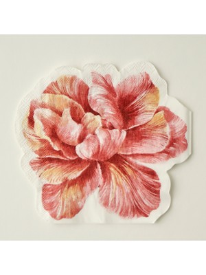 Bella Maison Peony 40'lı Kağıt Peçete Pembe (13,5x15 cm)