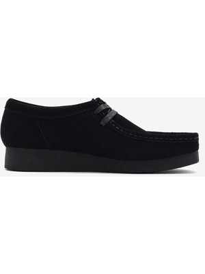 Clarks Wallabeeevosh Kadın Siyah Günlük Ayakkabı 26174746