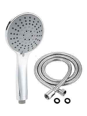 Nerolia Stoneseries Lüks Duş S - 3 Farklı Püskürtmeli Full Krom Kaplama El Duşu + 170 cm Çift Ke