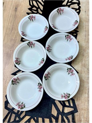 Venüs Home Kar Çiçeği 6 Adet Çorba Kasesi