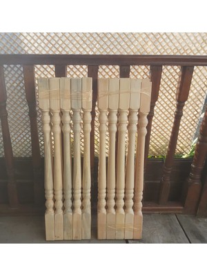 HKBeşikçioğlu Ahşap Ara Trabzan Korkuluk