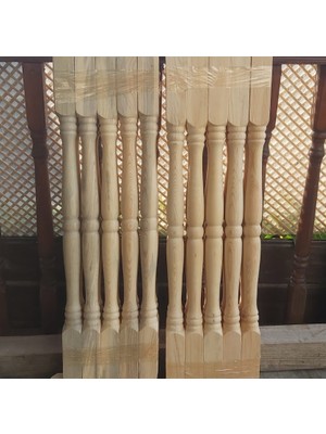 HKBeşikçioğlu Ahşap Ara Trabzan Korkuluk