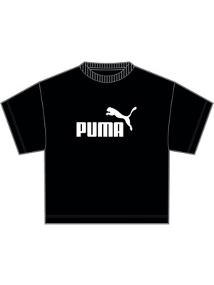 Puma Ess Cropped No. 1 Logo Tee