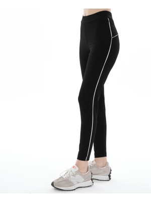 Asn Concept Kadın Siyah Korsajlı Tayt (Büyük Beden Seçeneğiyle)