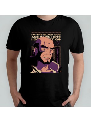Pixxa Cowboy Bebop - Jet %100 Pamuklu Bisiklet Yaka T-Shirt Model 5