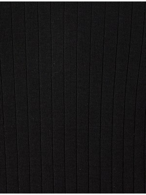 Koton  Siyah Erkek T-Shirt 5SAM10025MK