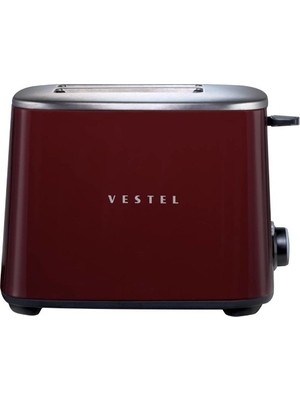 Vestel Retro Bordo Ekmek Kızartma Makinesi