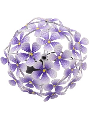Güneş Enerjili Ortanca Çiçeği Bahçe Balkon Teras Dekoratif LED Aydınlatma Solar Hydrangea Light