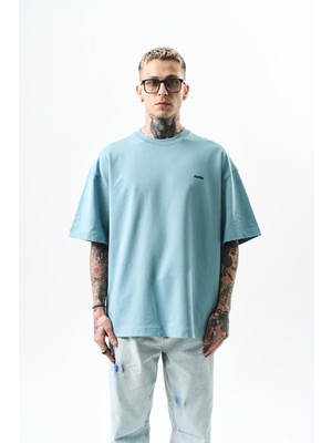 Erkek Respire Yazı Detaylı Oversize T-Shirt Prada