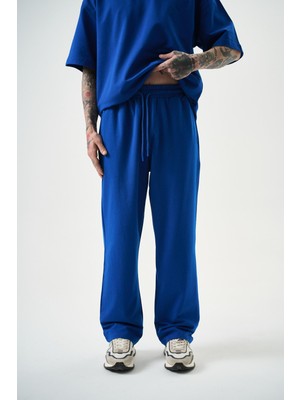 Respire Erkek Basic Baggy Eşofman Altı Su Yeşili