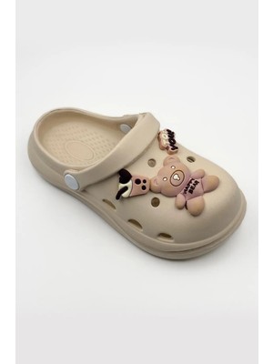 Çocuk Cross Terlik Bahçe Terliği Plaj Sahil Banyo Terliği 26-27-28-29-30-31-32-33-34-35 Numara