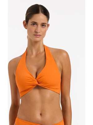 Triangle Twist Toparlayıcı Bikini Üstü