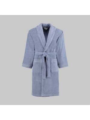 Sarev Soho Mavi %100 Pamuk X-Large Beden Bornoz