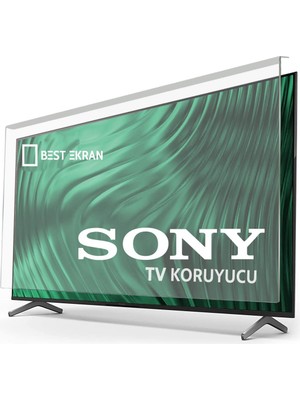Best Ekran Sony KD-75X85J Tv Ekran Koruyucu - Sony 75" Inç  KD75X85JAEP Tv Ekran Koruyucu