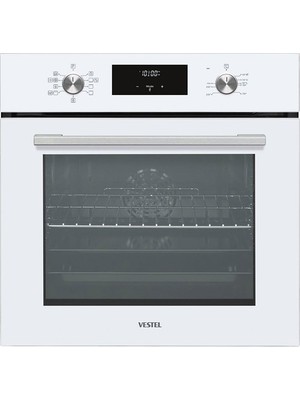 Vestel AF-7684 Yb Ankastre Fırın 66 lt A Enerji Sınıfı 8 Programlı Cam Pano Yüzeyi Özellikli