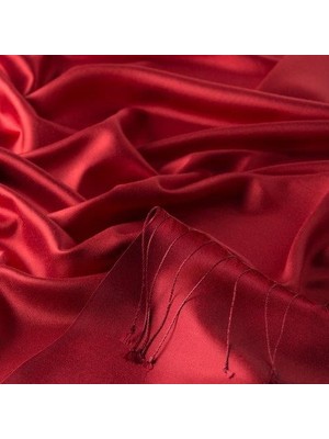 Ipekevi Çift Taraflı Şal 00927 Kırmızı