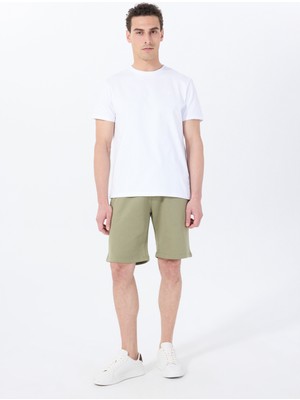 Mustang Sweat Şort, 2xl, Haki