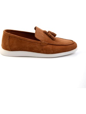 Bambi Tan Leather Erkek Casual Ayakkabı E01395042802