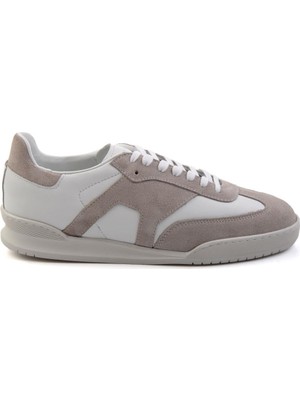 Bambi Bej Leather Erkek Sneaker E01442500102