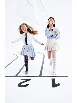 Penti Kız Çocuk Pretty Stripe Külotlu Çorap