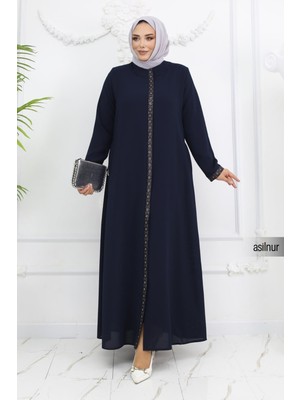 Anne Nakışlı Petek Ferace Lacivert