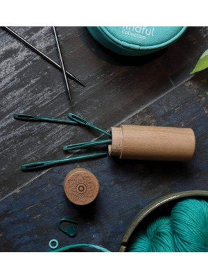 Knitpro The Mindful Collection Ahşap Kutulu Ahşap Yün Iğnesi 36635
