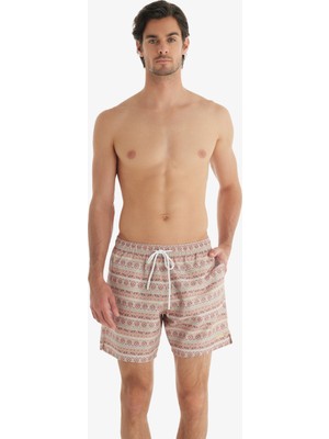 Erkek Deniz Şortu 10760 - Desenli