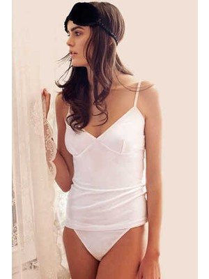 Ince Askılı Kaplı Atlet