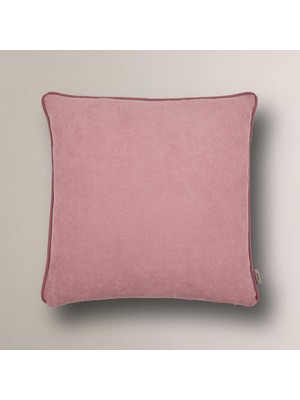 Efe Biye Detaylı Düz Kırlent Kılıfı