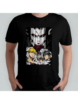 Pixxa Attack On Titan Unisex %100 Pamuklu Bisiklet Yaka T-Shirt Model 3