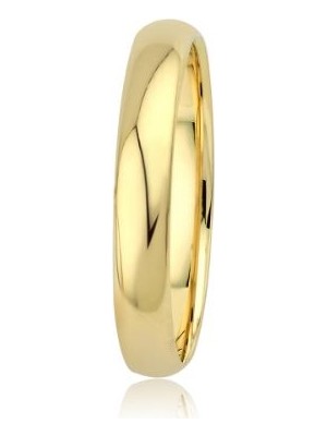 Klasik 3mm Bombe Alyans  / 14 Ayar Içi Boş