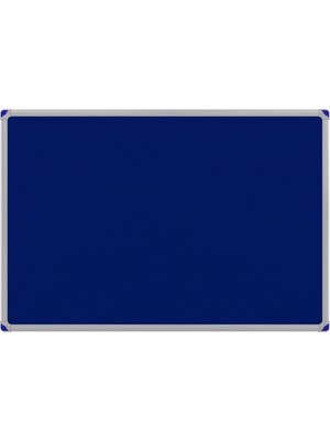 120X200 cm Mavi Kumaş Kaplı Alüminyum Çerçeve PANO-PAN158