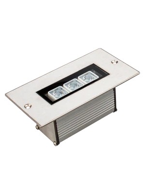 Sıva Altı 10CM 3 Ledli Gömme Wallwasher